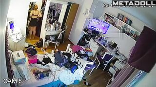 Her routine under the supervision of impudent people