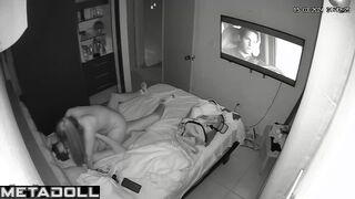 Even though he's a nerd, but he fucks great, bedroom cam