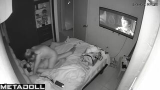 Even though he's a nerd, but he fucks great, bedroom cam