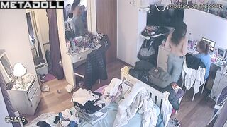 A typical get-together of two besties - hidden cam