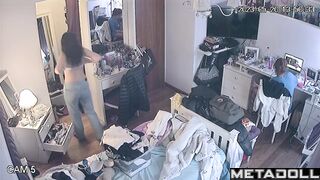 A typical get-together of two besties - hidden cam
