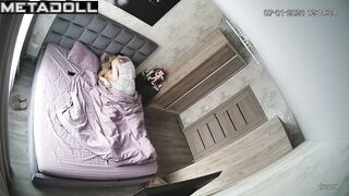 Blonde started making him blowjob and then changed her mind