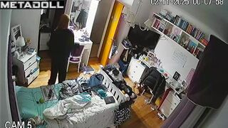 Her naked young body is under constant surveillance