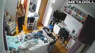 Her naked young body is under constant surveillance