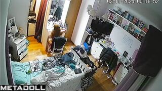 Her naked young body is under constant surveillance