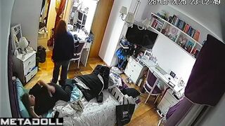 Girls chatting and discussing sexy boys, bedroom video