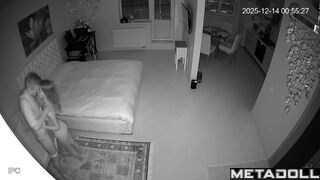 Boyfriend gently teased her horny clit with his tongue
