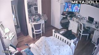 Her main entertainment is masturbation under the blanket