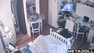 Her main entertainment is masturbation under the blanket