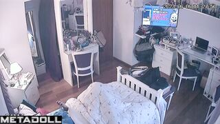 Her main entertainment is masturbation under the blanket