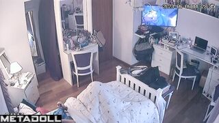 Her main entertainment is masturbation under the blanket