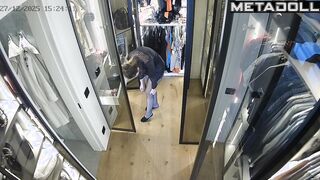 Even this room has a hidden camera, oops (dressing room)