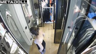 Even this room has a hidden camera, oops (dressing room)