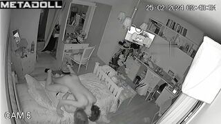 Real cool time between teens - bedroom hidden camera