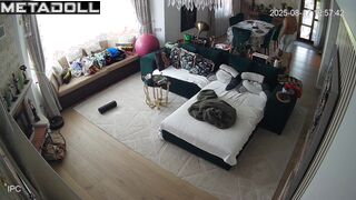 In the living room husband and wife can be themselves