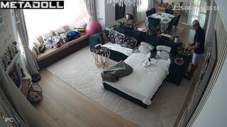 In the living room husband and wife can be themselves