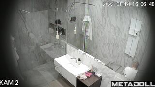 Now this bathroom doesn't belong only to her, spy cam