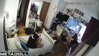 Chubby made him blowjob even though she was very shy