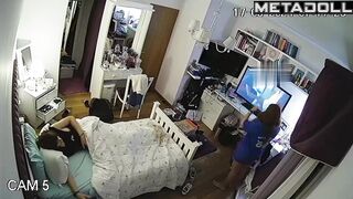 Chubby made him blowjob even though she was very shy