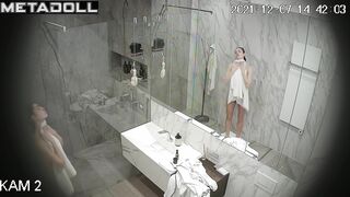 Brunette showers twice a day and is very proud of it