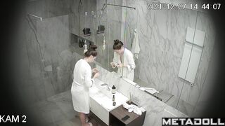 Brunette showers twice a day and is very proud of it