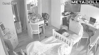 She is obsessed with masturbation, hidden bedroom camera