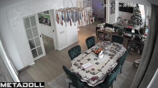 Body massage before New Year's Eve - hidden camera