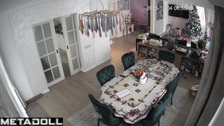 Body massage before New Year's Eve - hidden camera