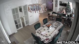 Body massage before New Year's Eve - hidden camera