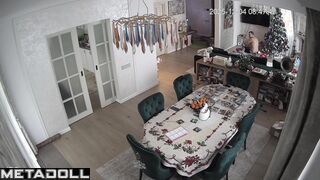 Body massage before New Year's Eve - hidden camera