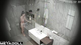 Her routine is a process that strangers are watching