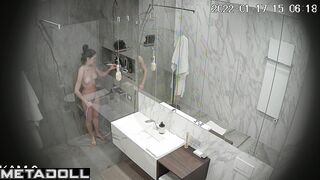 Her routine is a process that strangers are watching