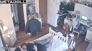 After school they went to her home - bedroom scenes