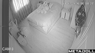 Chubby lady found something interesting in her panties