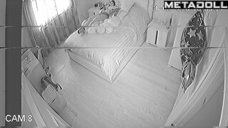 Chubby lady found something interesting in her panties