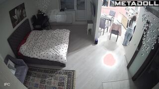 Pervert recently installed a hidden camera in their bedroom