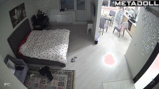 Pervert recently installed a hidden camera in their bedroom