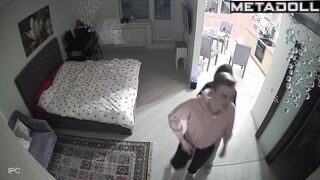 Pervert recently installed a hidden camera in their bedroom