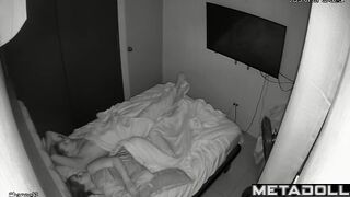 Someone stupid recently installed a hidden cam in their bedroom