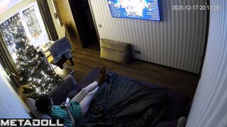 Someone is watching their face fuck - Christmas tape