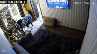 Someone is watching their face fuck - Christmas tape