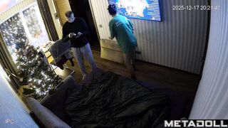 Someone is watching their face fuck - Christmas tape