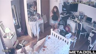 Teens enjoying each other, he touching her horny nipples