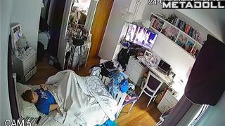 Her pussy is her main source of pleasure, solo tape