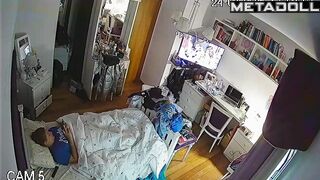 Her pussy is her main source of pleasure, solo tape