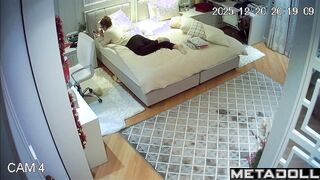 Reading ended with masturbation, home solo scenes