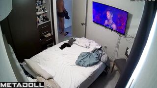 Someone is watching them try new positions - spy camera