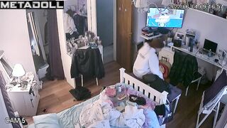 Her hidden moments fell victim to spying - look now