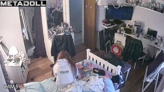 Her hidden moments fell victim to spying - look now