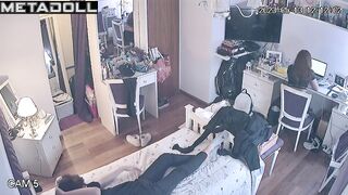 Their hidden moments fell victim to spying, solo video